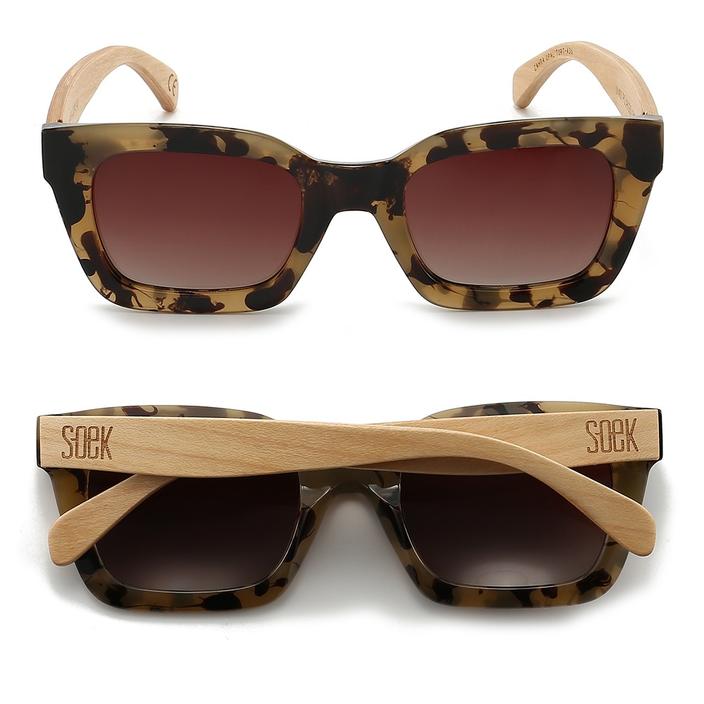 Soek Sunglasses / Zahra Opal Tortoise