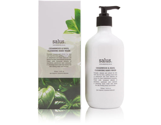 Handwash / Cedarwood + Basil Cleansing