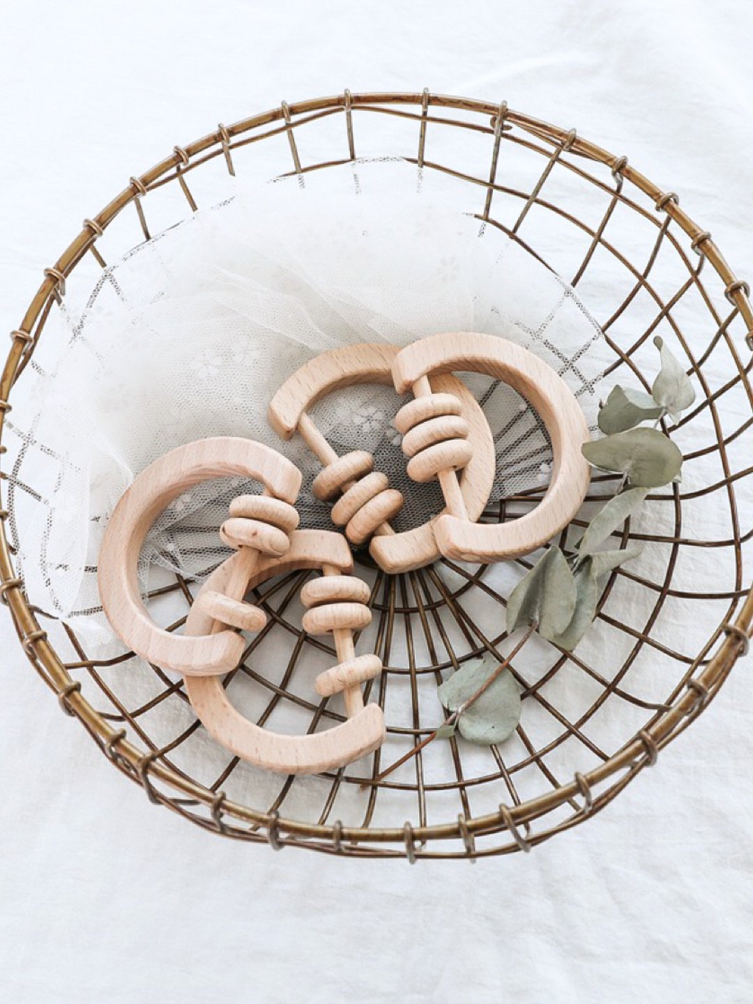 Eco Wooden Rattle