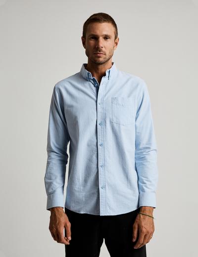 Long Sleeve Shirt- Oxford Blue