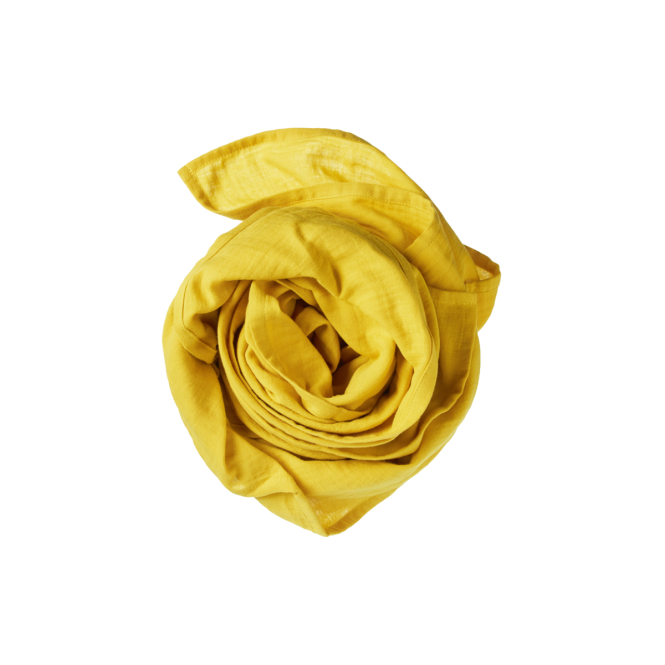 Organic Muslin Wrap / Sunflower Crinkle