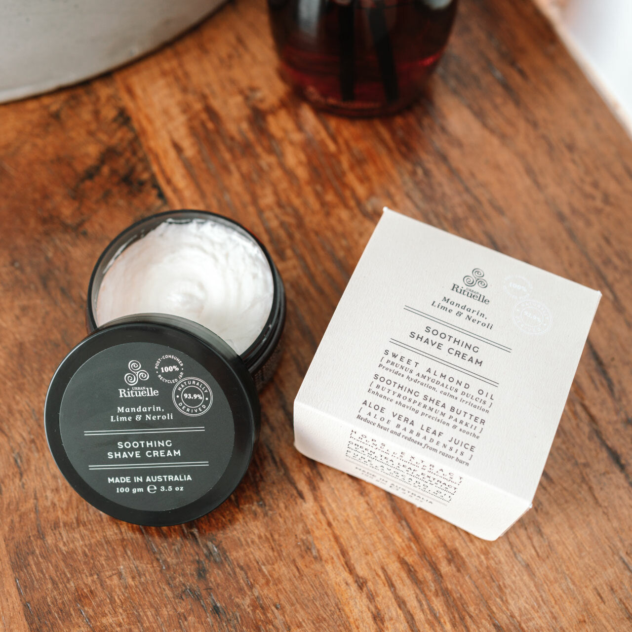 Soothing Shave Cream / Mandarin + Lime + Neroli