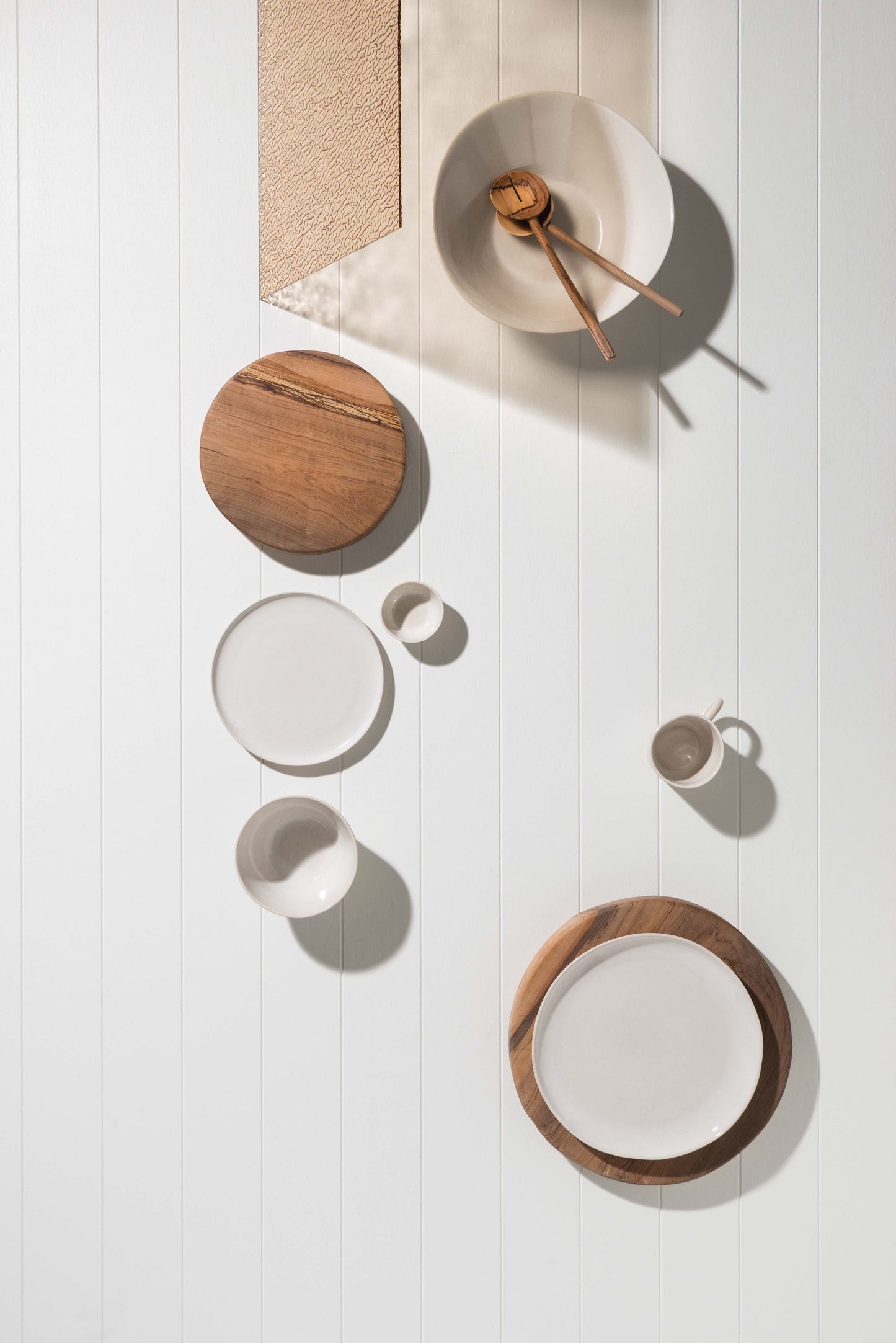 Asili Salad Servers Reclaimed Olive Wood