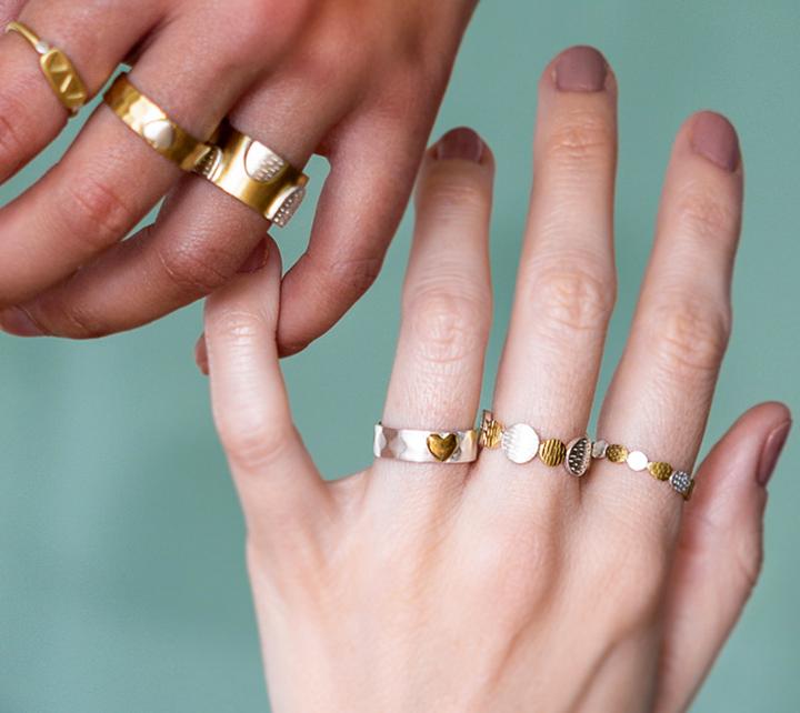 The Silver Heart Ring
