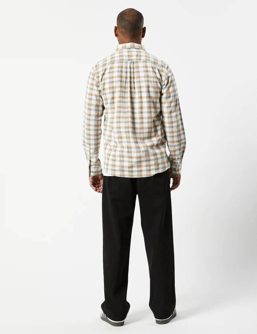 Oxford LS Shirt Plaid | White Multi