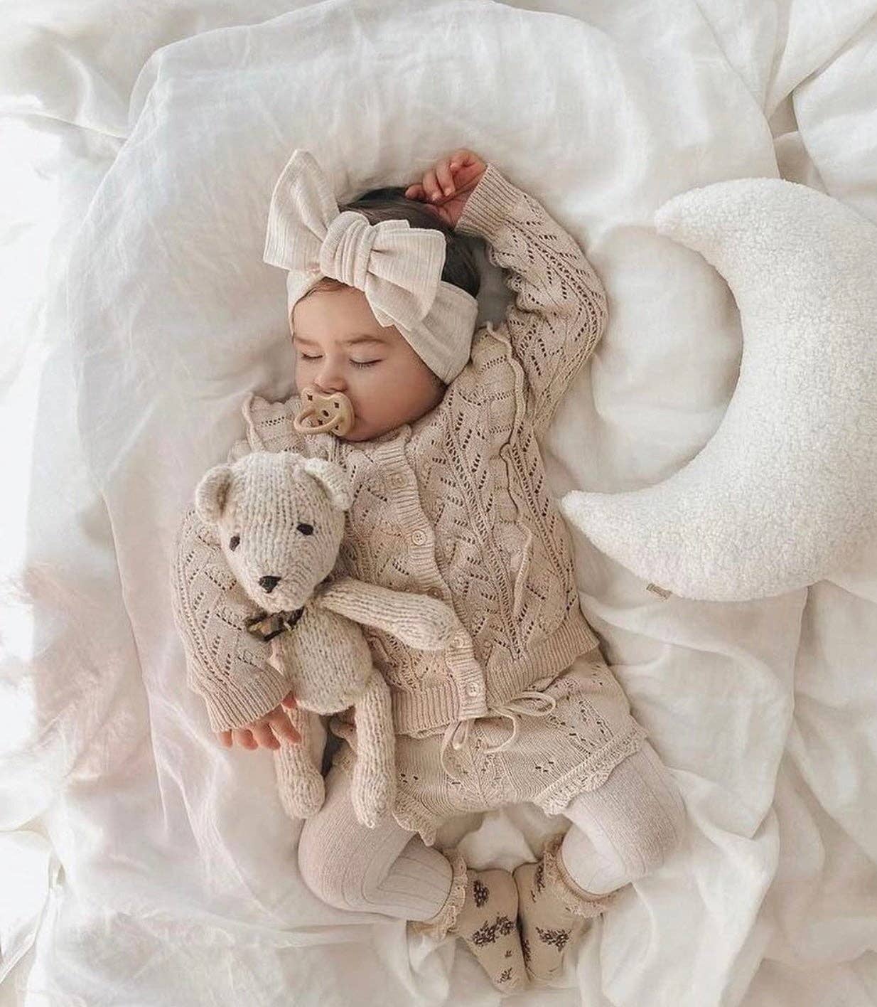 Organic Knit Toy / Alfred the Bear