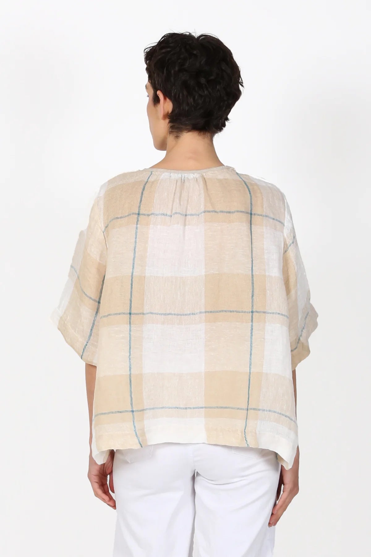 Echo Top / Sand in Linen