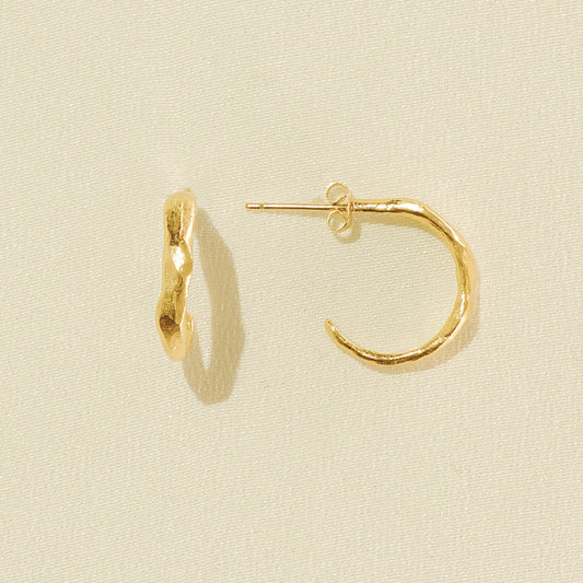 Agapée Zéphir Earrings |  Gold Waterproof