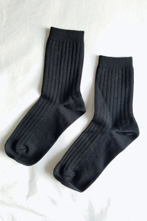 Her Socks | True Black