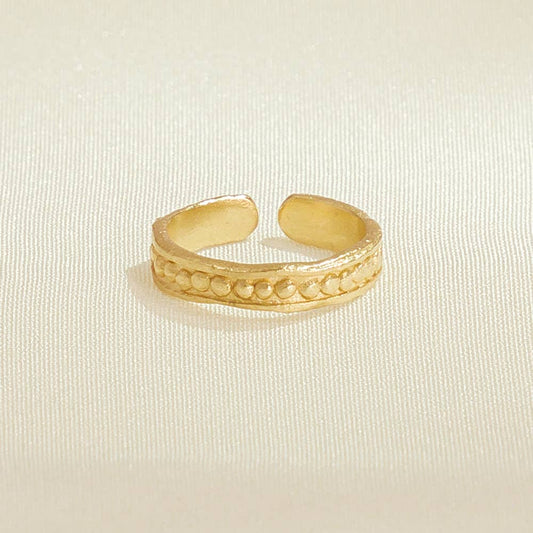 Agapée Zita Ring |  Gold  Waterproof