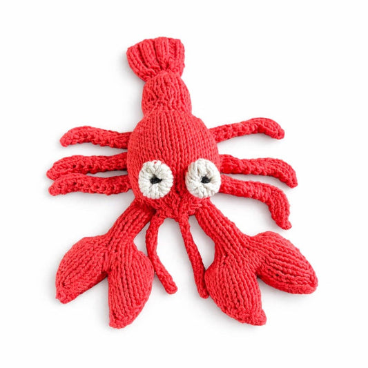 Organic Knit Toy / Louie the Lobster