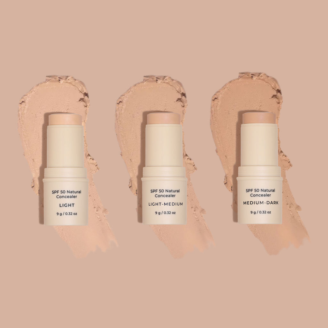 SPF 50 Natural Concealer: Medium-Dark