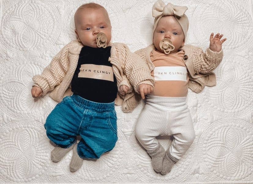 "Hold Me" Dummies / Oatmeal + Almond (Size 2)
