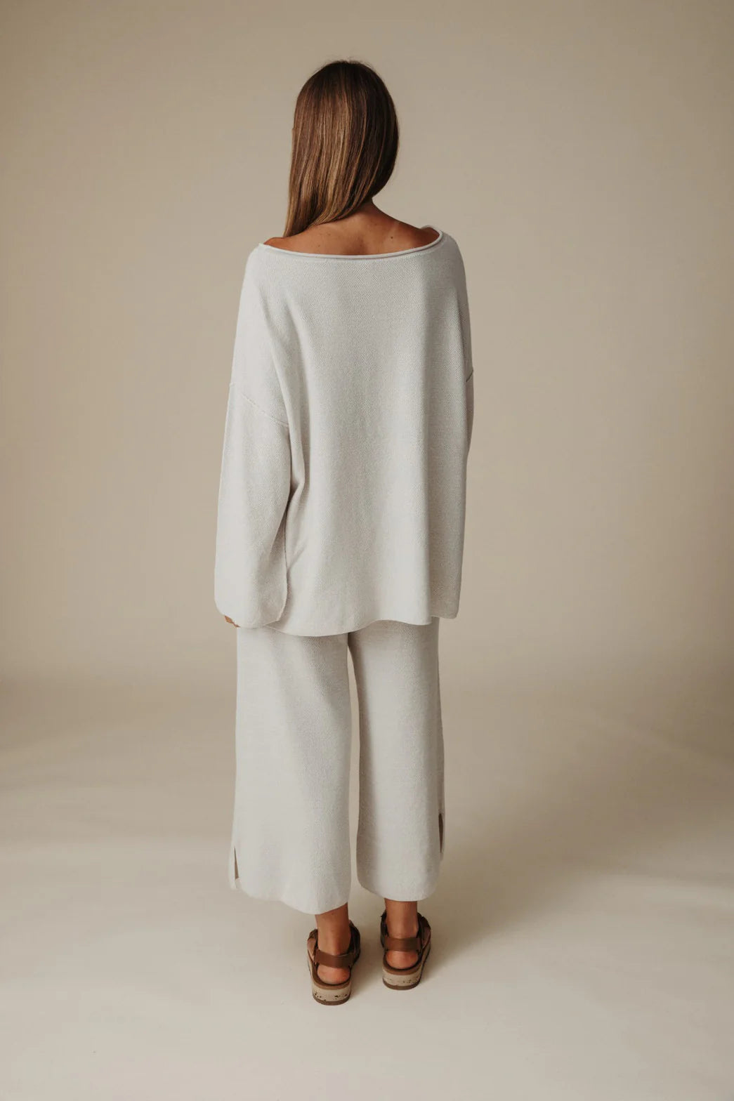 Retreat Cotton Twist / Pullover - Silver + Salt