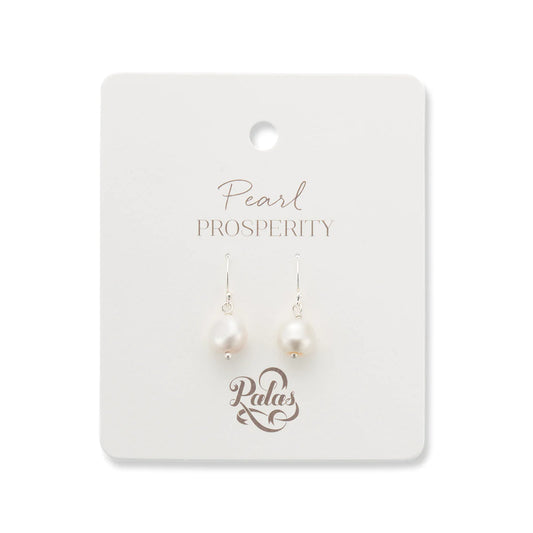 Pearl Healing Gem Earrings