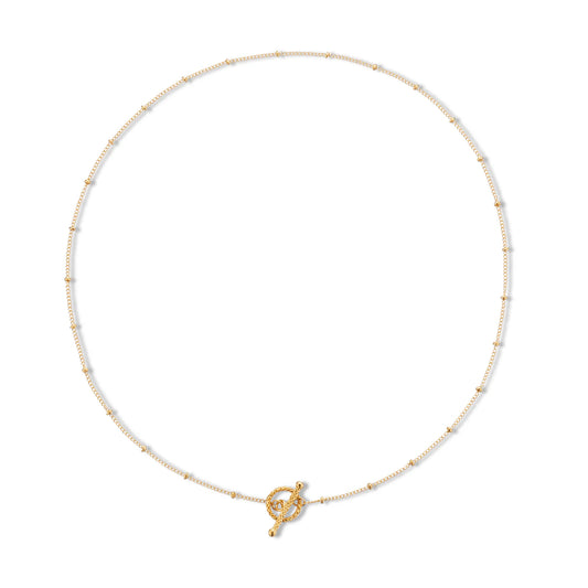 Golden Fob Necklace
