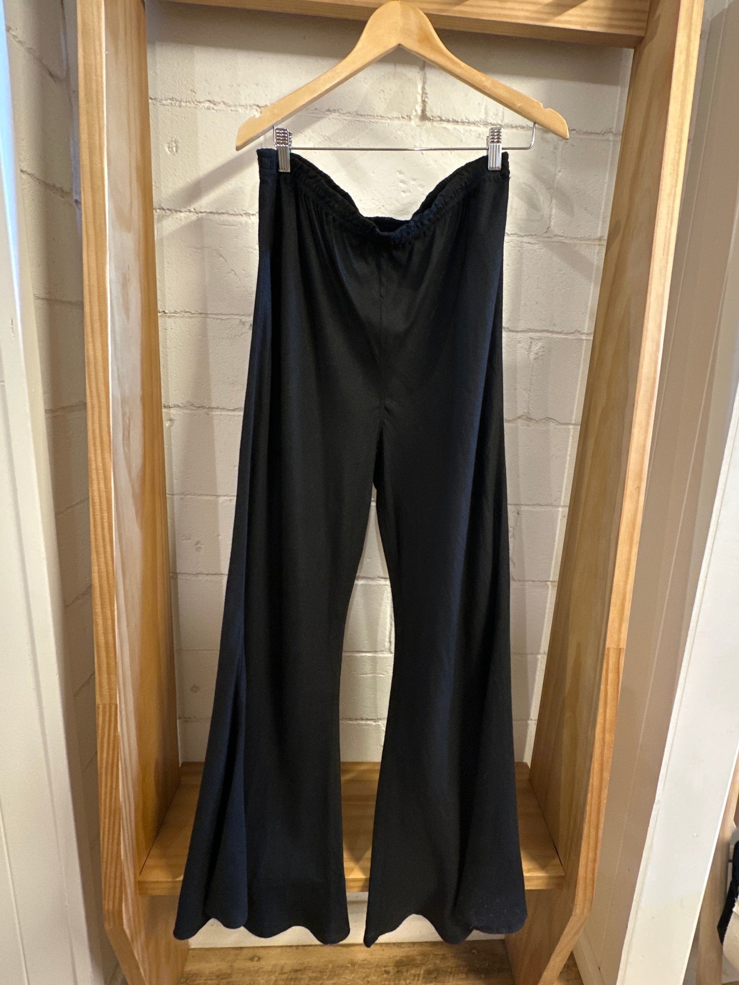 Sicily Pant / Black Linen Blend