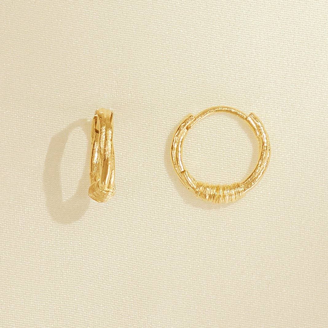 Sýrma Earrings |  Gold