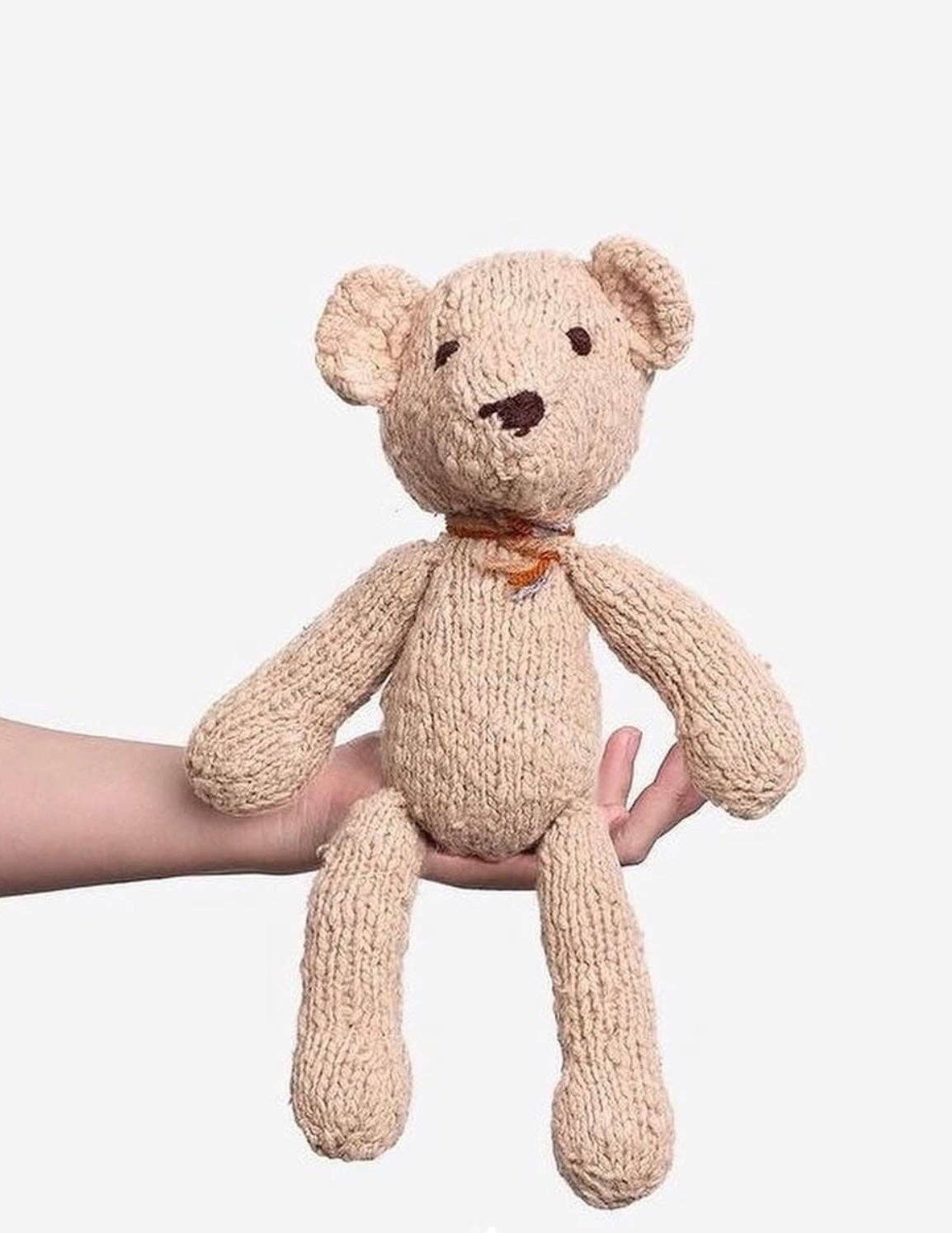 Organic Knit Toy / Alfred the Bear
