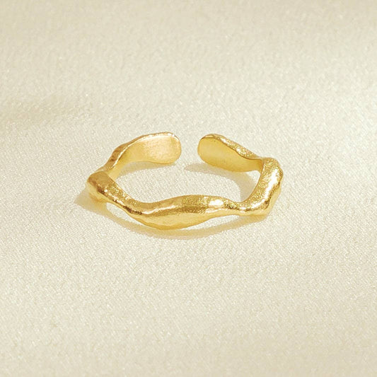 Agapée Satis Ring |  Gold Waterproof