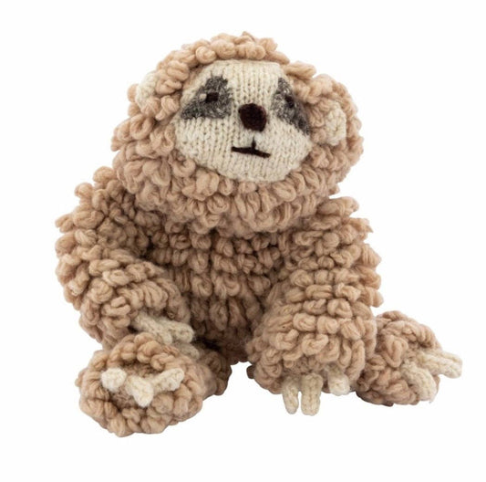 Organic Knit Toy / Sam the Sloth