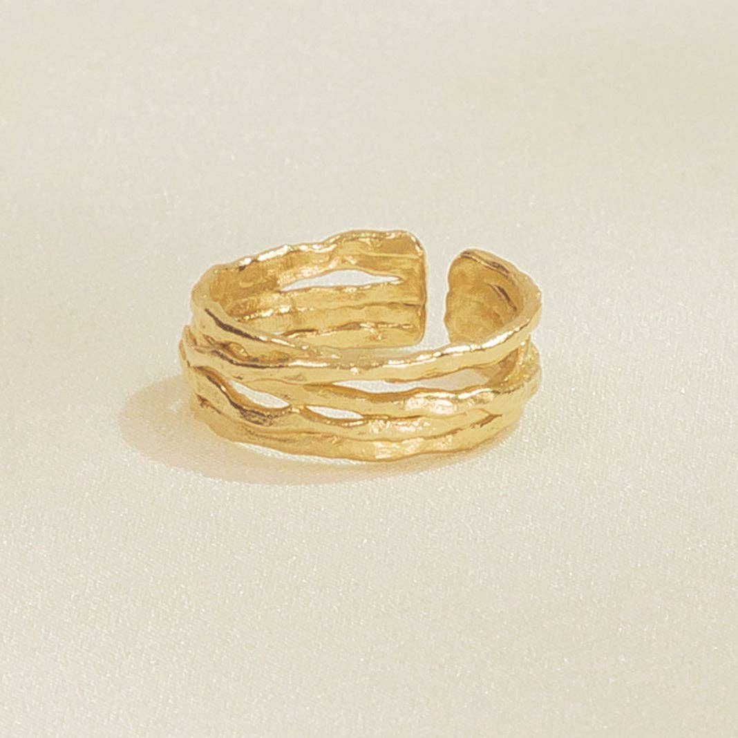 Coral Ring | Gold