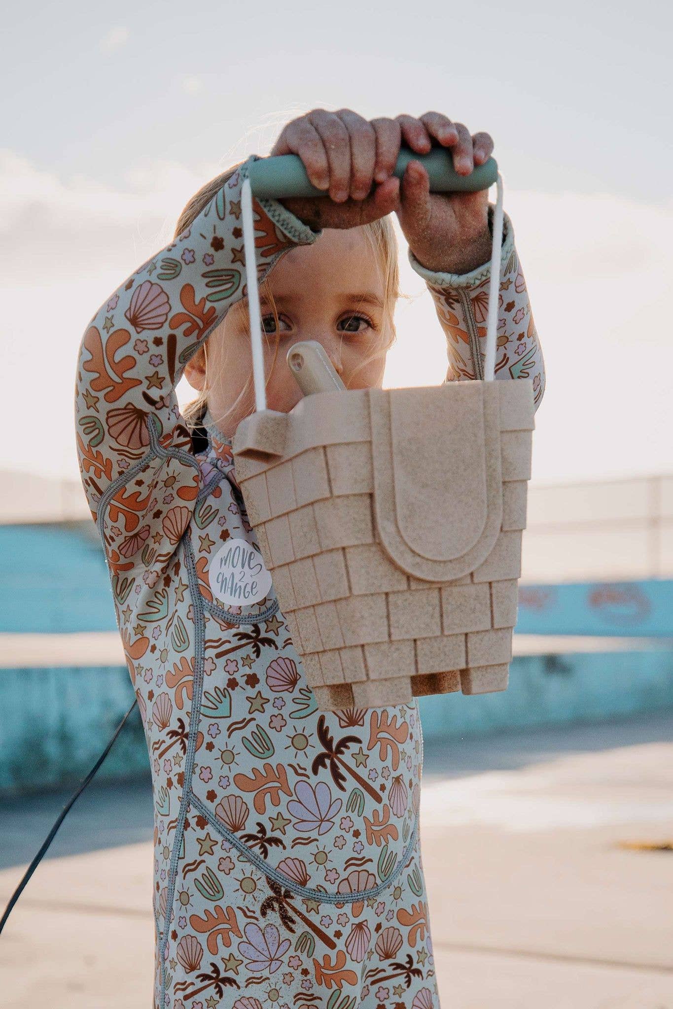Clovelly Castle Bucket / Pink