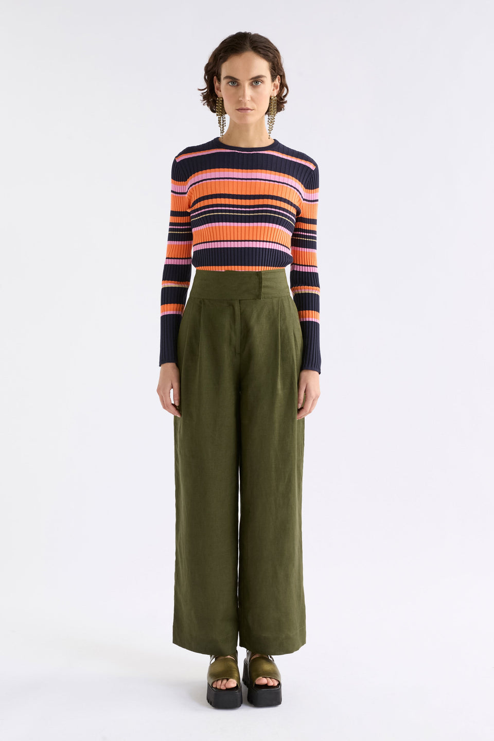 Lejer Pant / Bright Olive