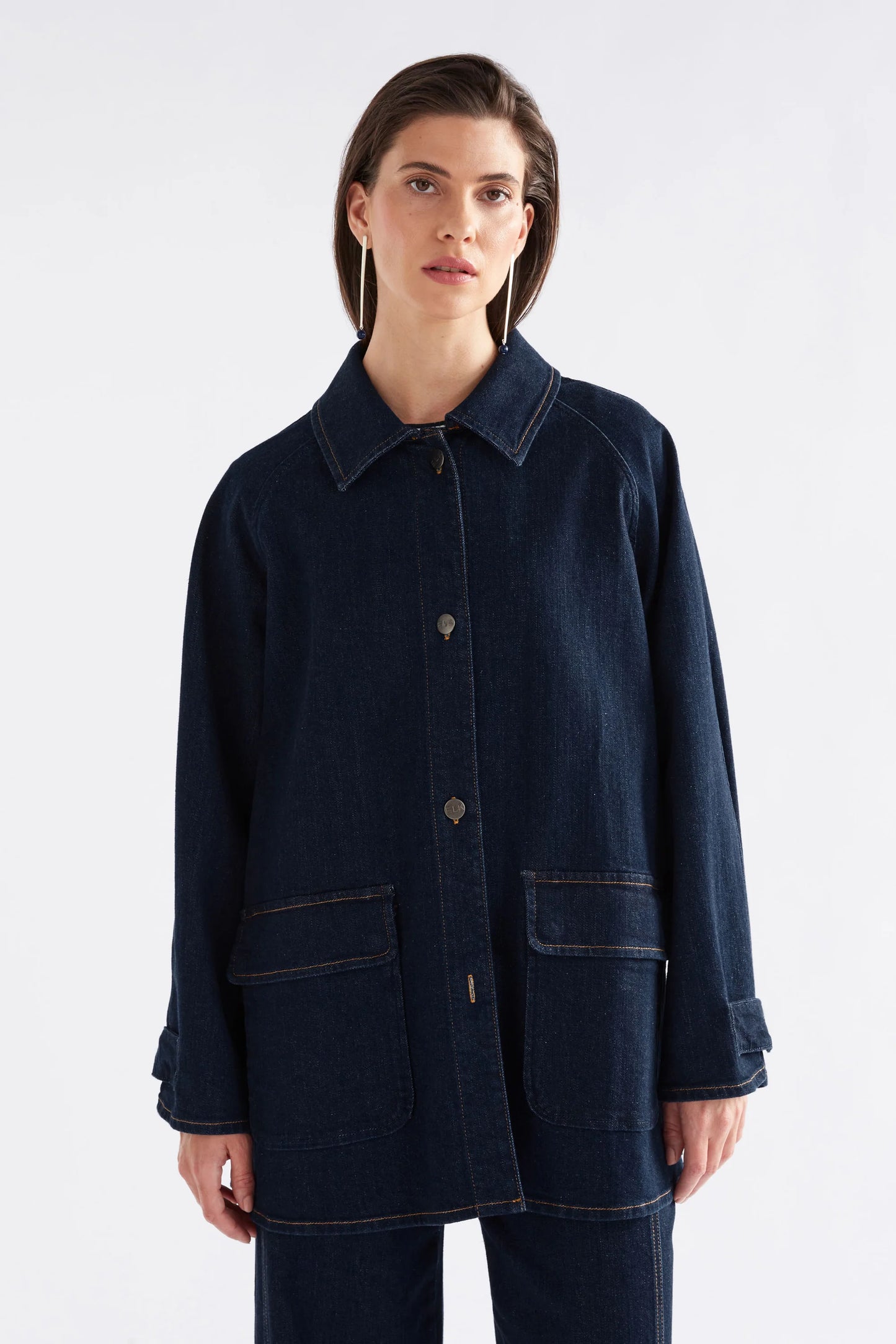 Myes Denim Jacket | Dark Blue Wash