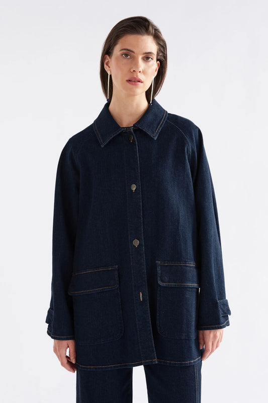 Myes Denim Jacket | Dark Blue Wash