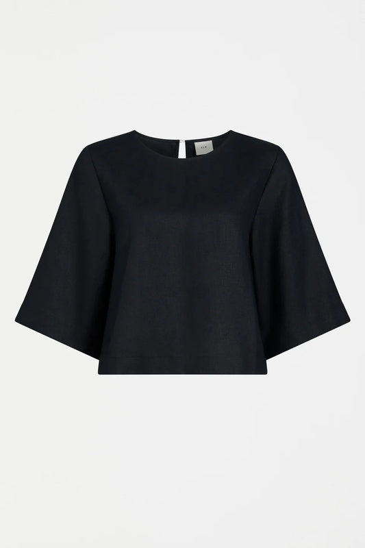 Llinen Top / Black