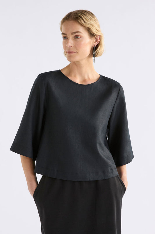 Llinen Top / Black