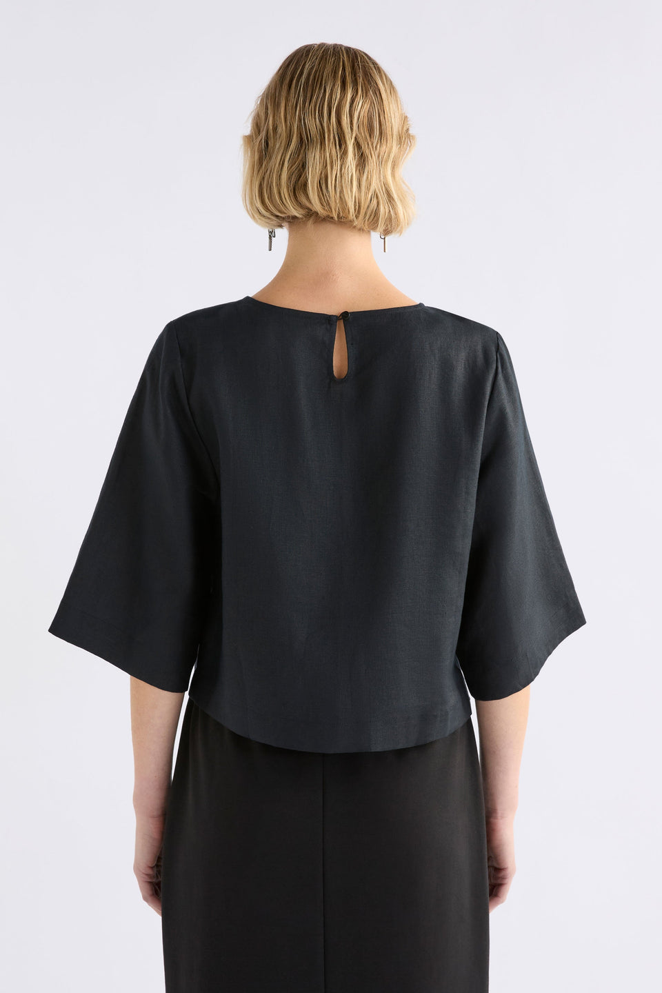 Llinen Top / Black