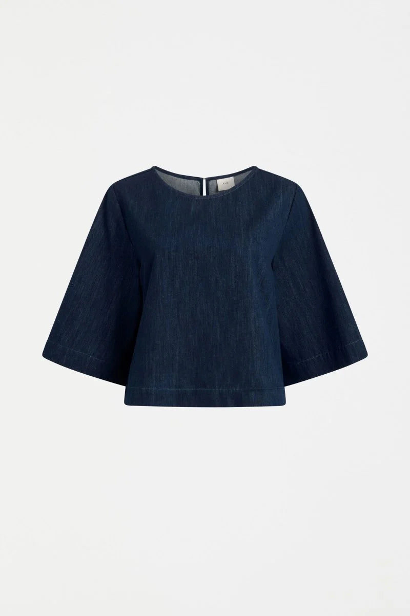 Dennem Top / Dark Blue Rinse