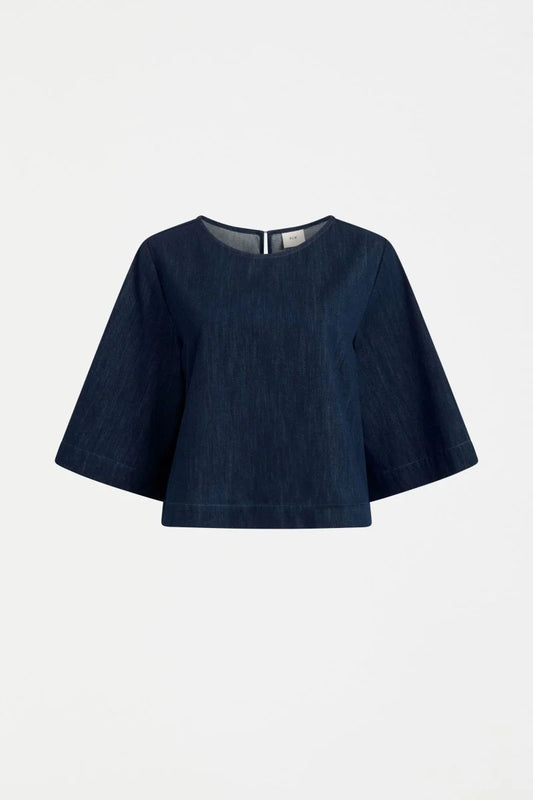 Dennem Top / Dark Blue Rinse