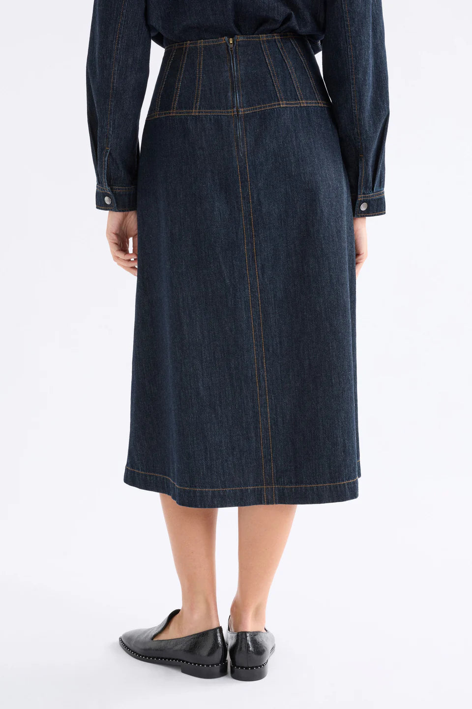 Valor Skirt / Mid Blue Denim