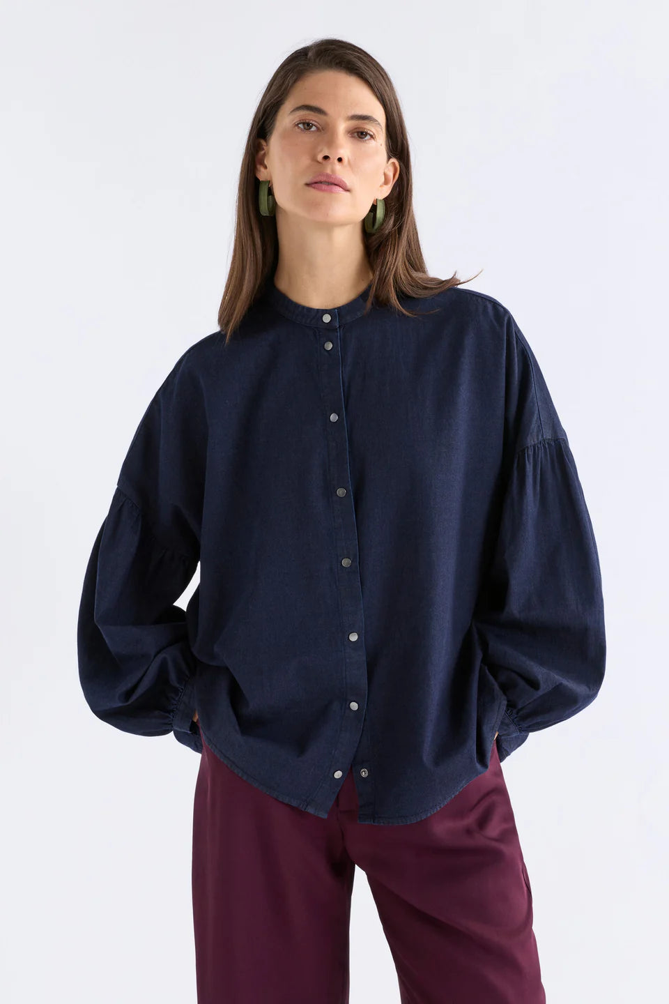 Albez Shirt / Dark Blue Denim