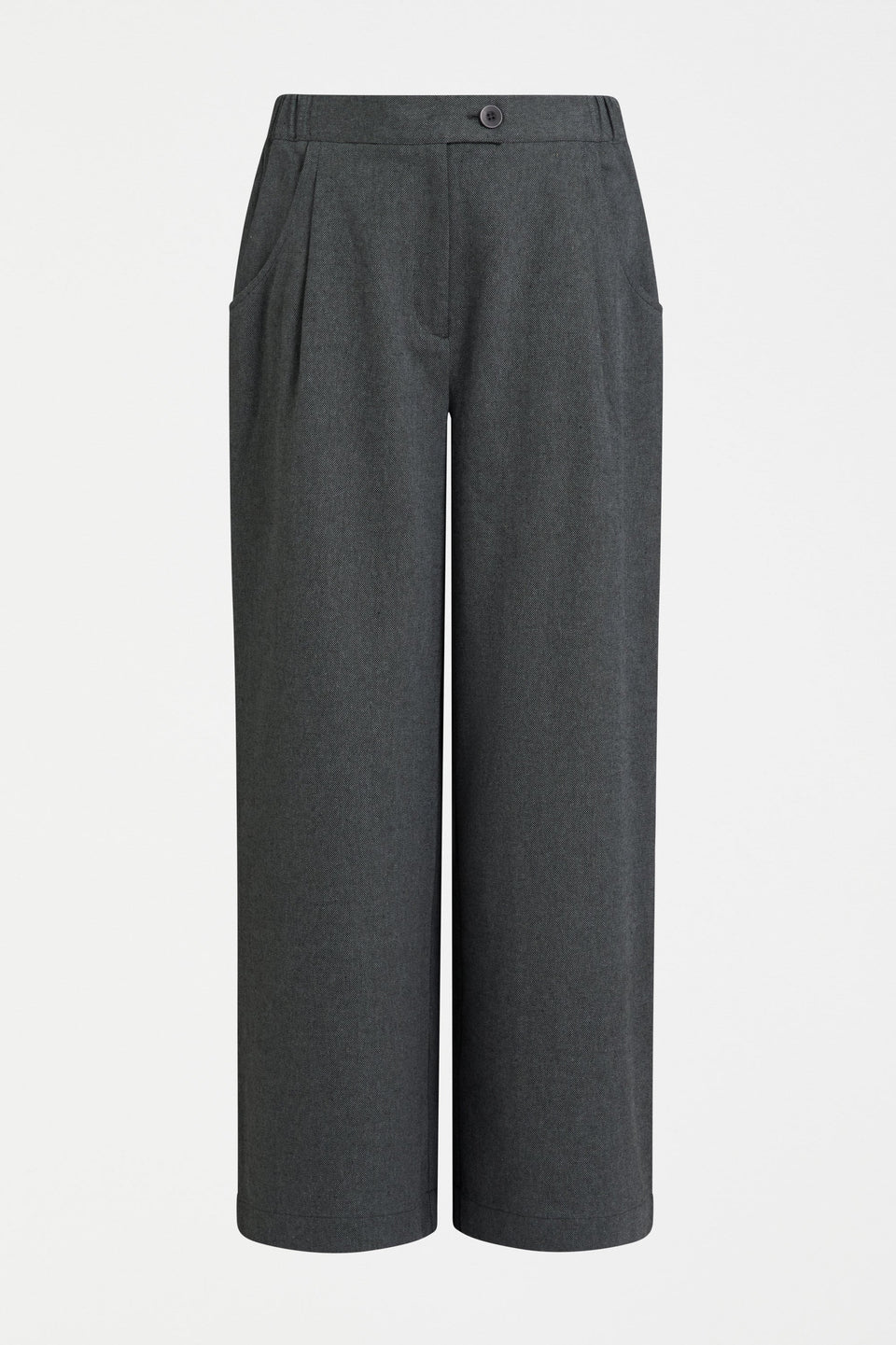 Unn Pant / Dark Grey Marle