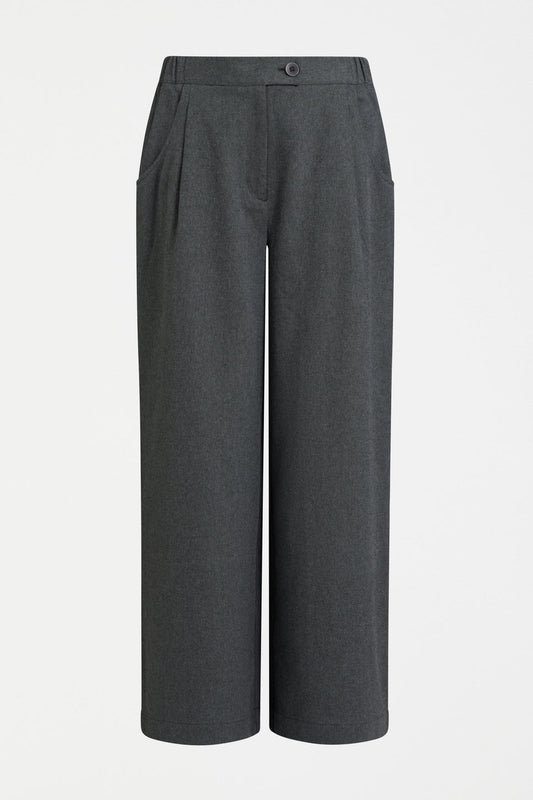 Unn Pant / Dark Grey Marle