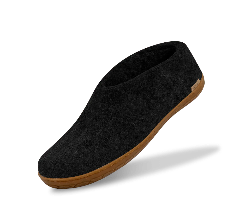 Honey Rubber Shoe / Charcoal