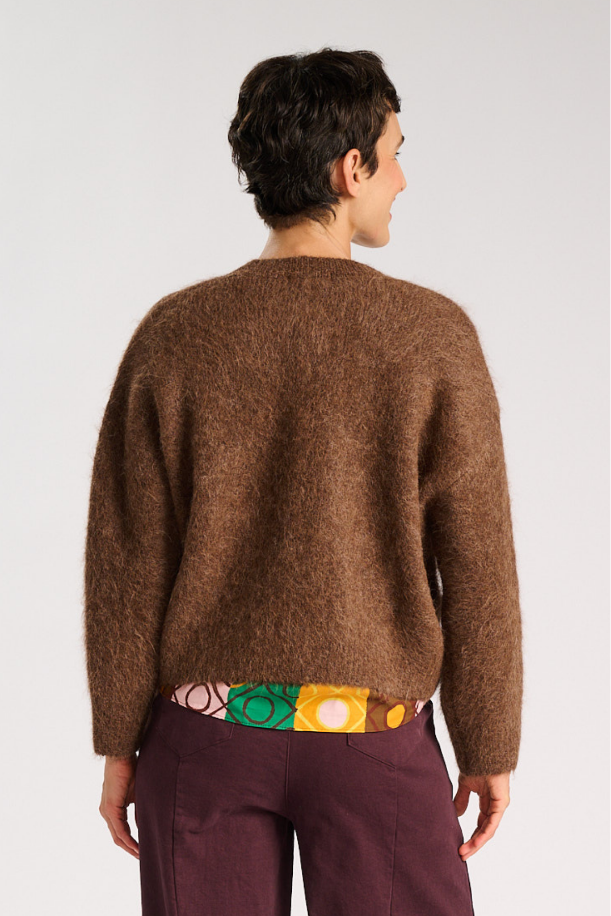 Aspen Knit Sweater | Chocolate Alpaca