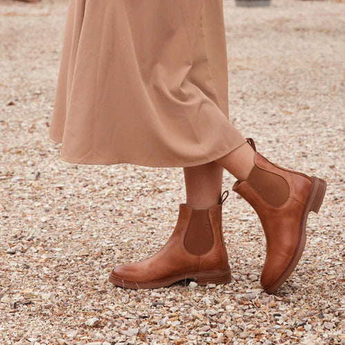 Blaik Ankle Boot | Brandy