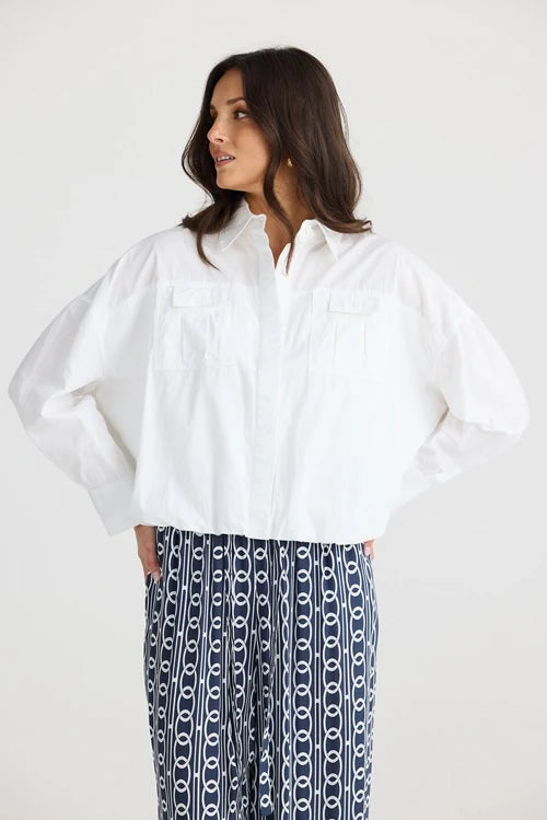 Fisher Shirt | White