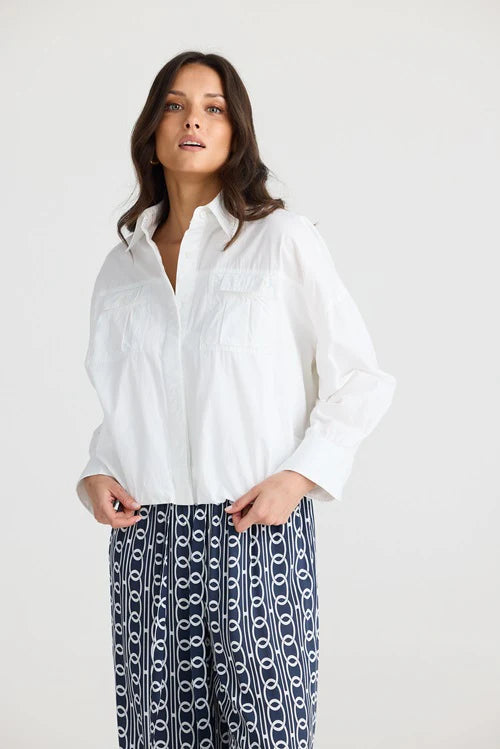 Fisher Shirt | White