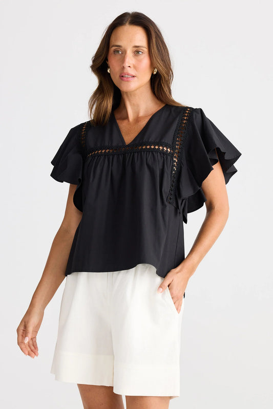Marcia Blouse / Black