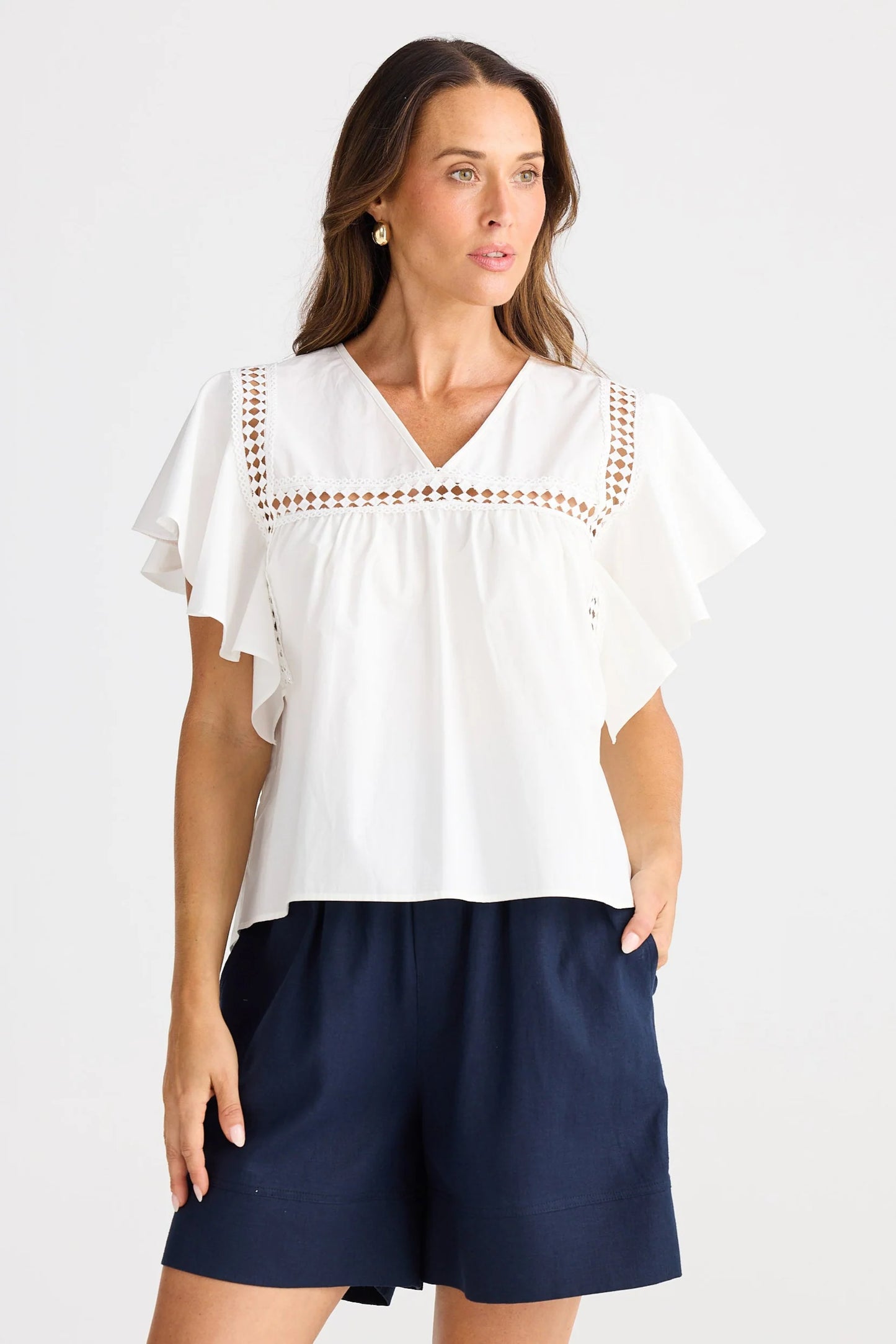 Marcia Blouse / White
