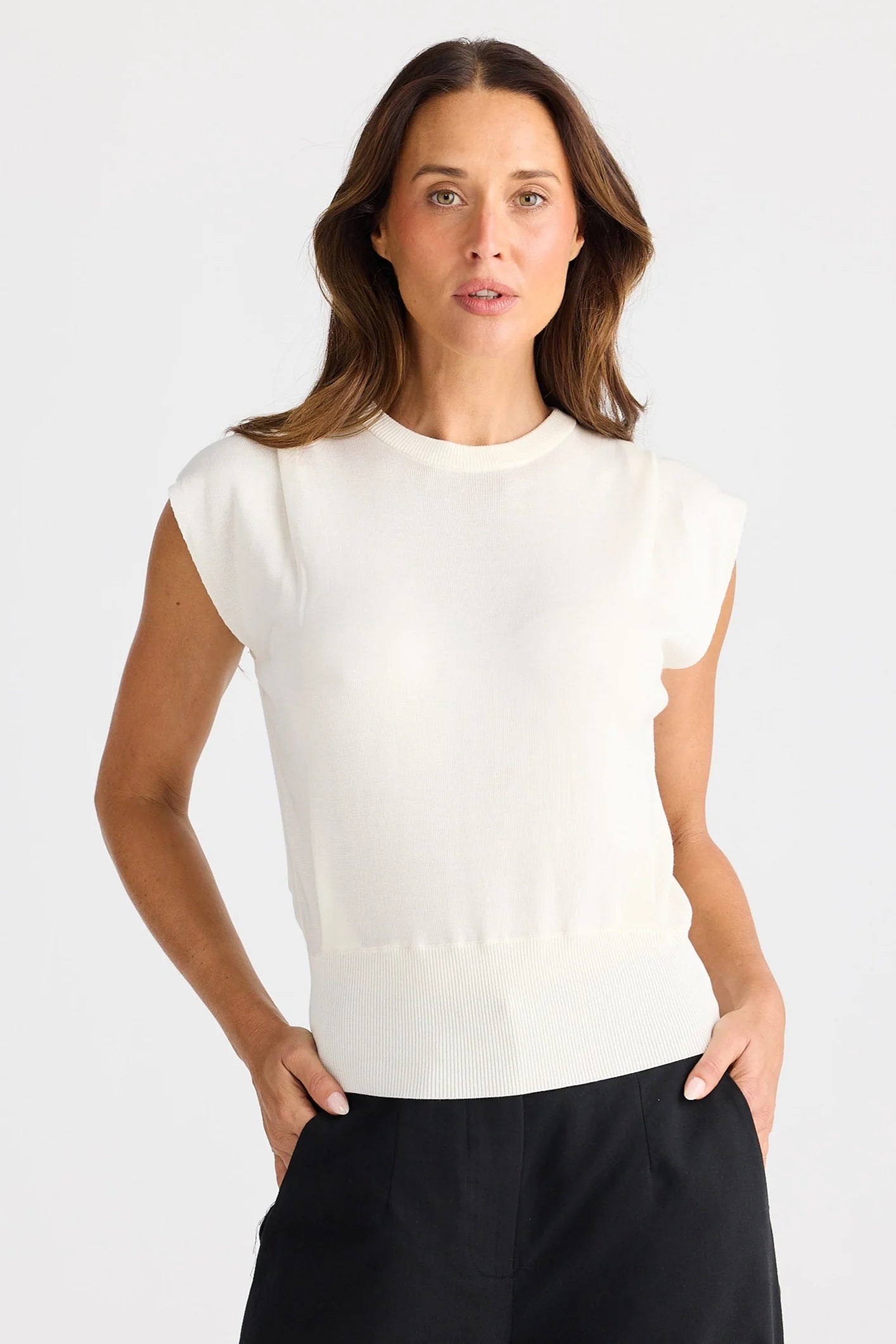 Jordi Knit Top / Off White