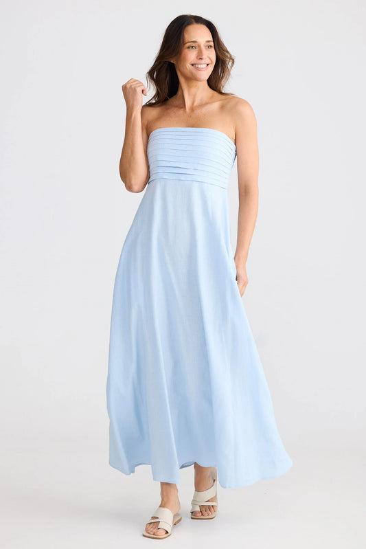 Adele Dress / Sky Blue
