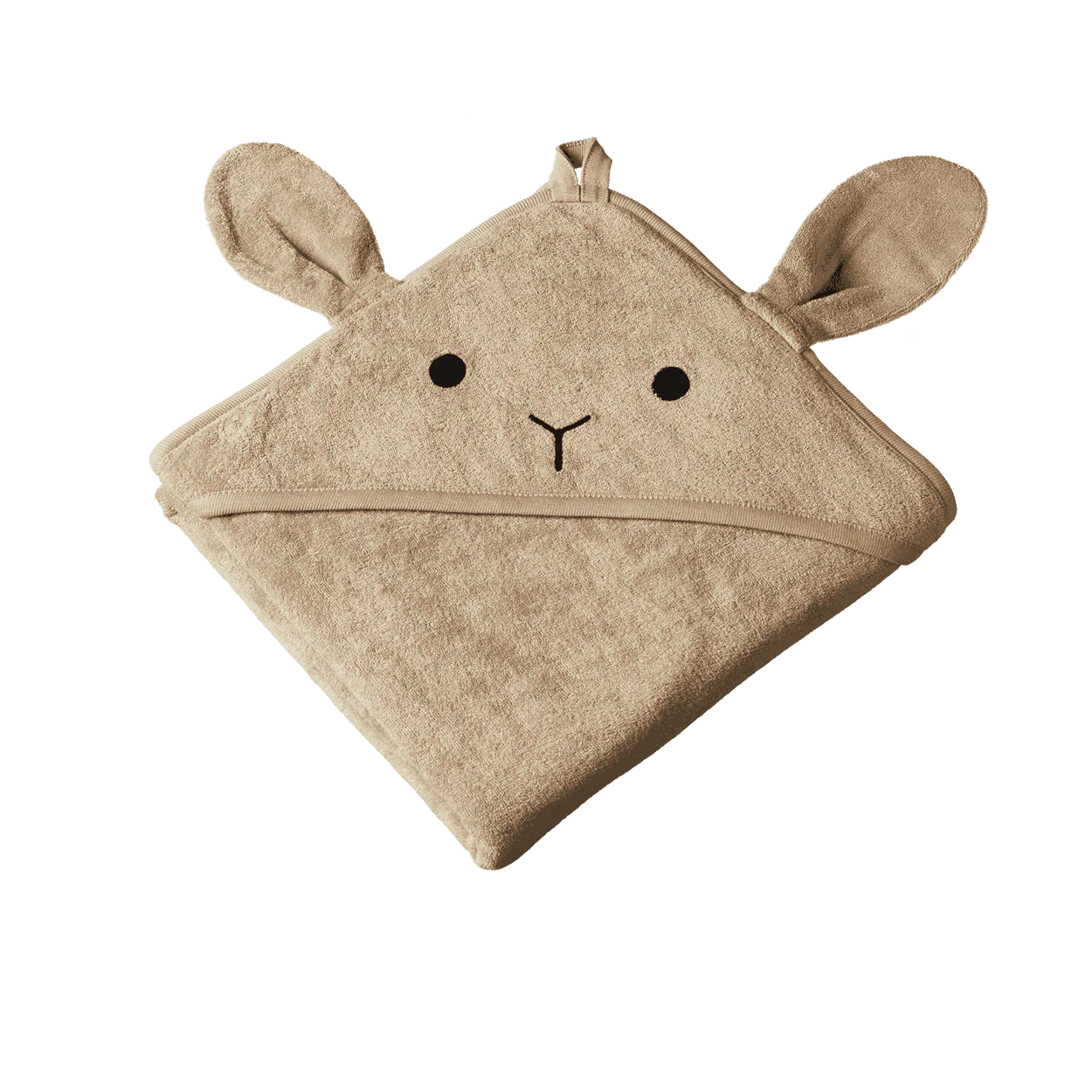 Bunny Hooded Towel / Nougat