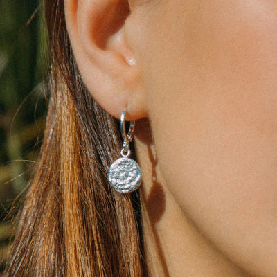 Luna Earrings | Silver
